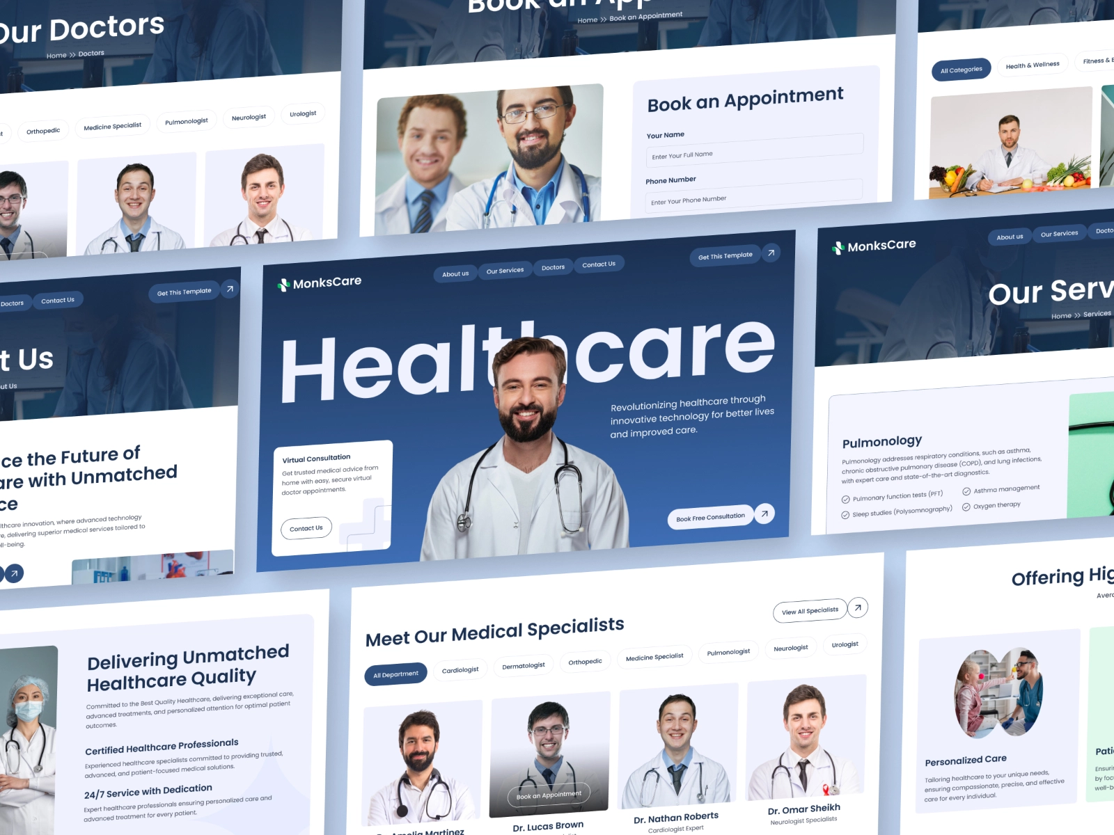 Monkscare Specialists Physicians
